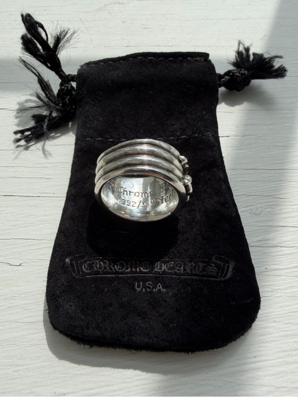 CHROME HEARTS DAGGER RING - Picture 4 of 6